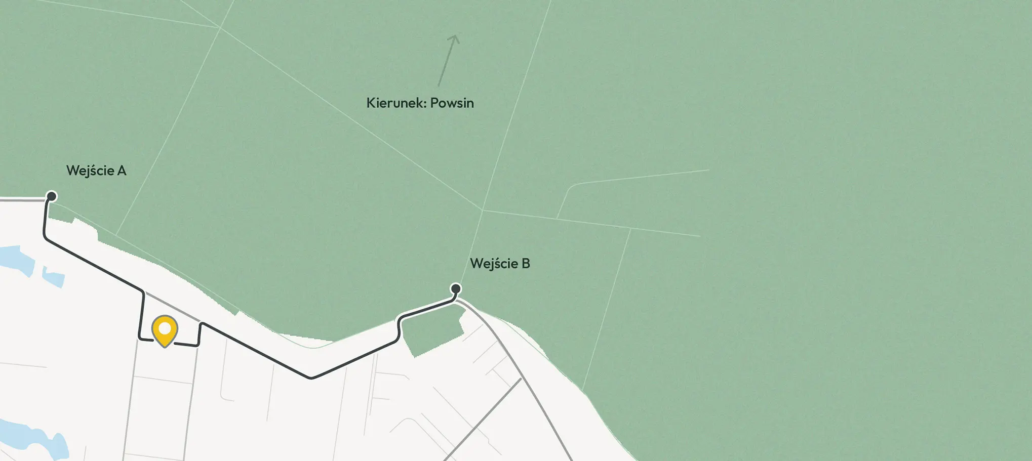 Przykładowa trasa na mapie